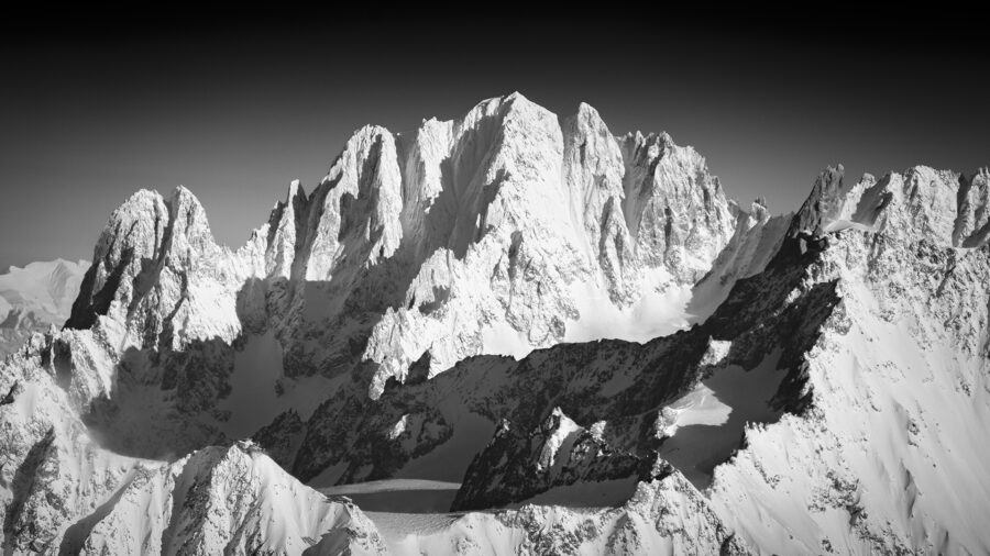 Aiguille Verte - Pointe Helbronner